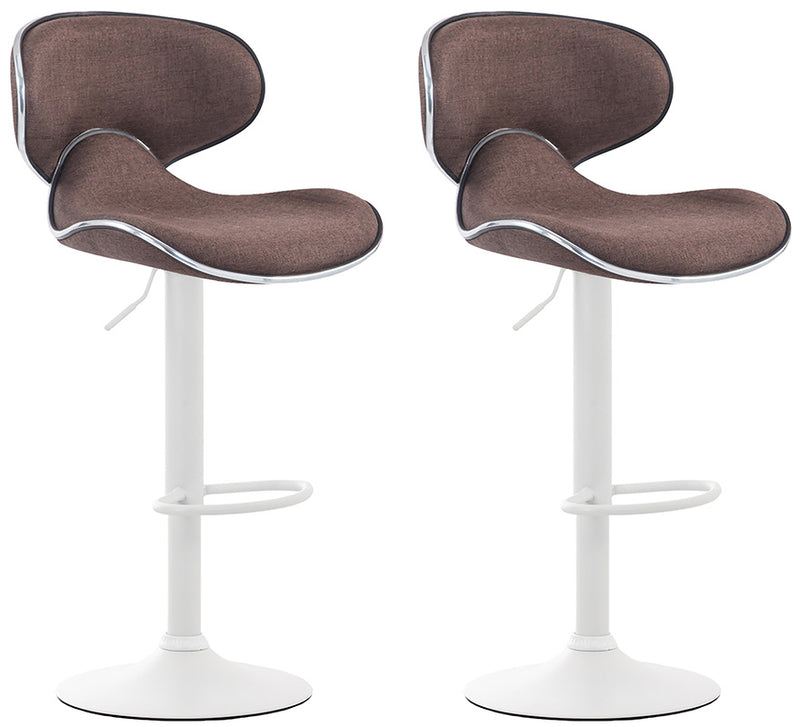 2er Set Barhocker Las Vegas V2 Stoff