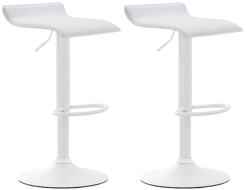 Set van 2 barkrukken Dyn V2 kunstleer
