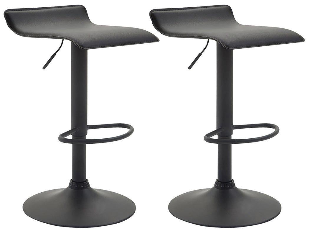 Set van 2 barkrukken Dyn V2 kunstleer