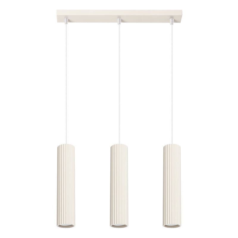Pendant light KARBON 3L beige
