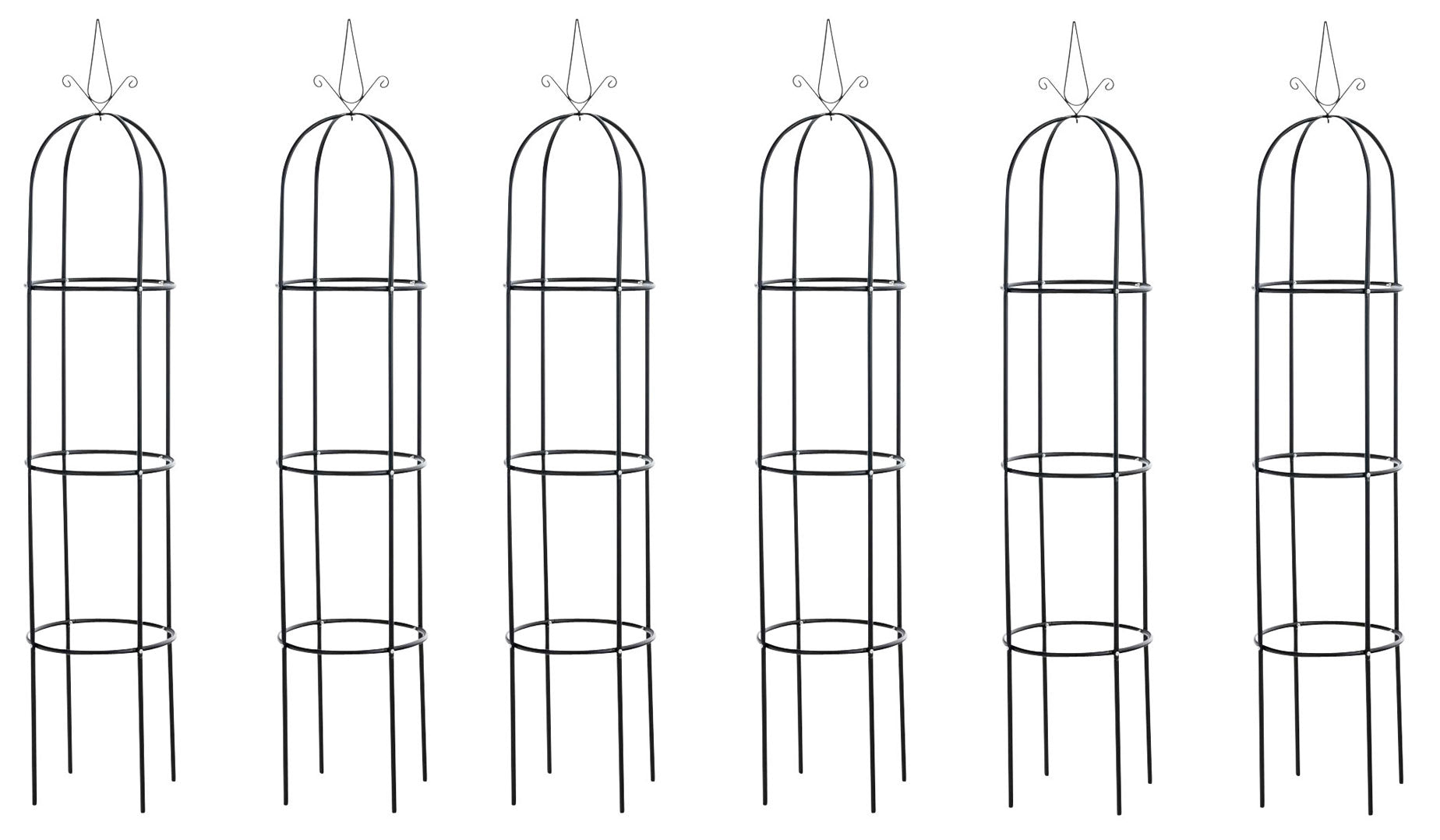 Romantic rose column, obelisk, height 190 cm, Ø 38cm