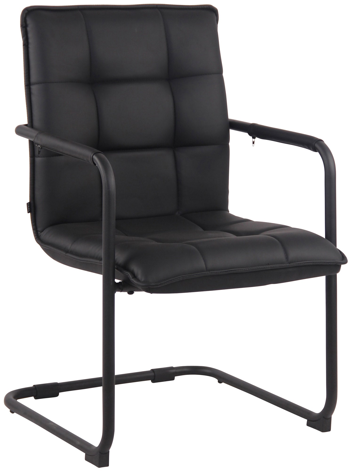 Visitor chair Gandia faux leather