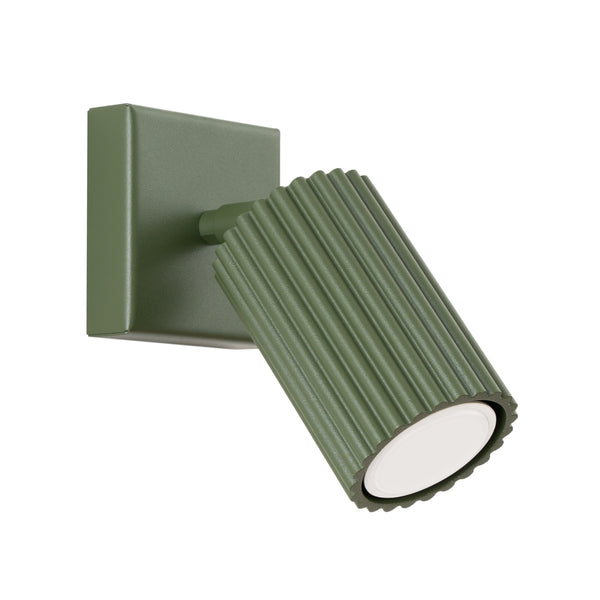 Wall light KARBON olive green
