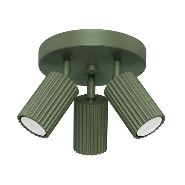 Ceiling KARBON 3P olive green