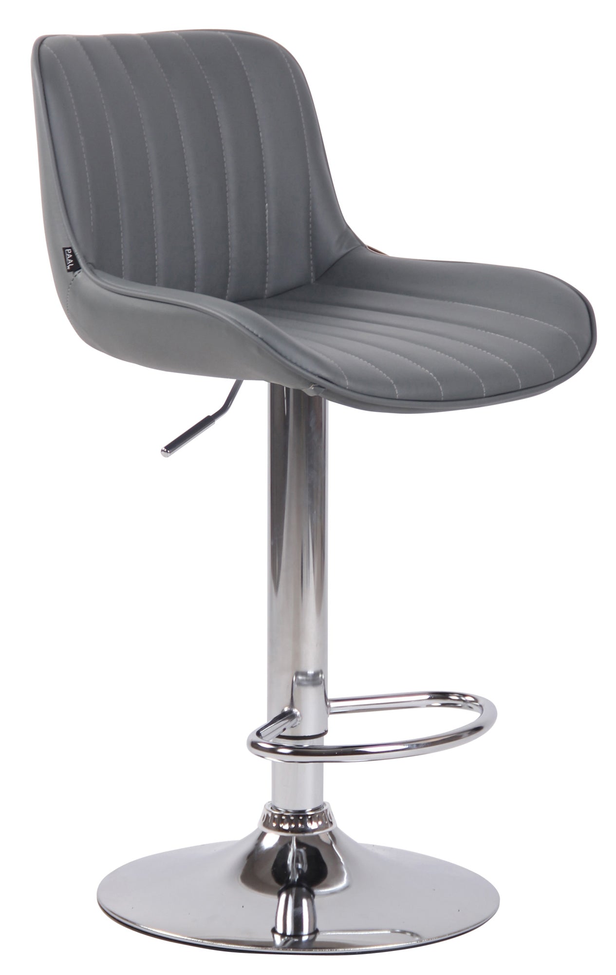 Bar stool Lentini faux leather