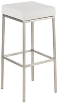 Montreal bar stool with faux leather cover