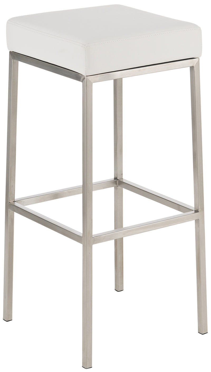 Montreal bar stool with faux leather cover