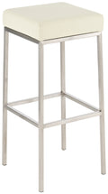 Montreal bar stool with faux leather cover