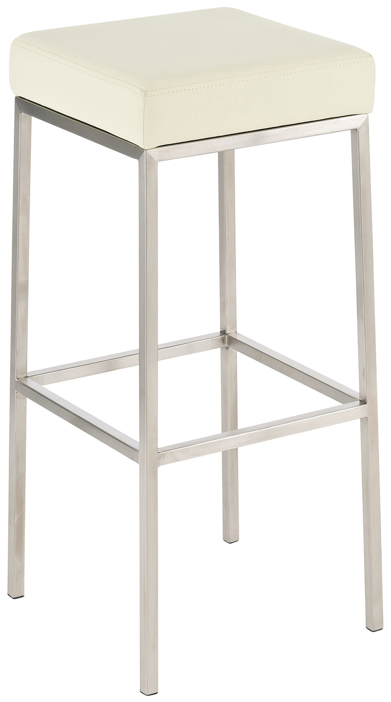 Montreal bar stool with faux leather cover
