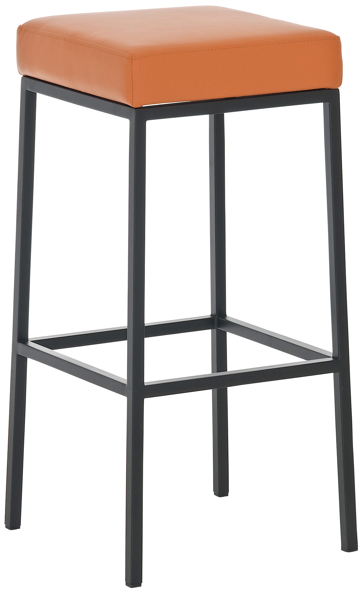 Montreal bar stool with faux leather cover