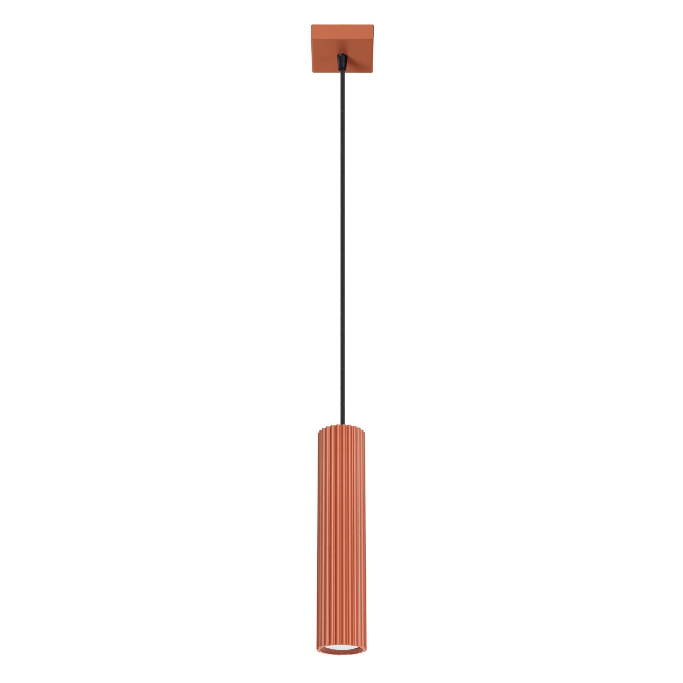 Pendelleuchte KARBON 1 roter Ocker