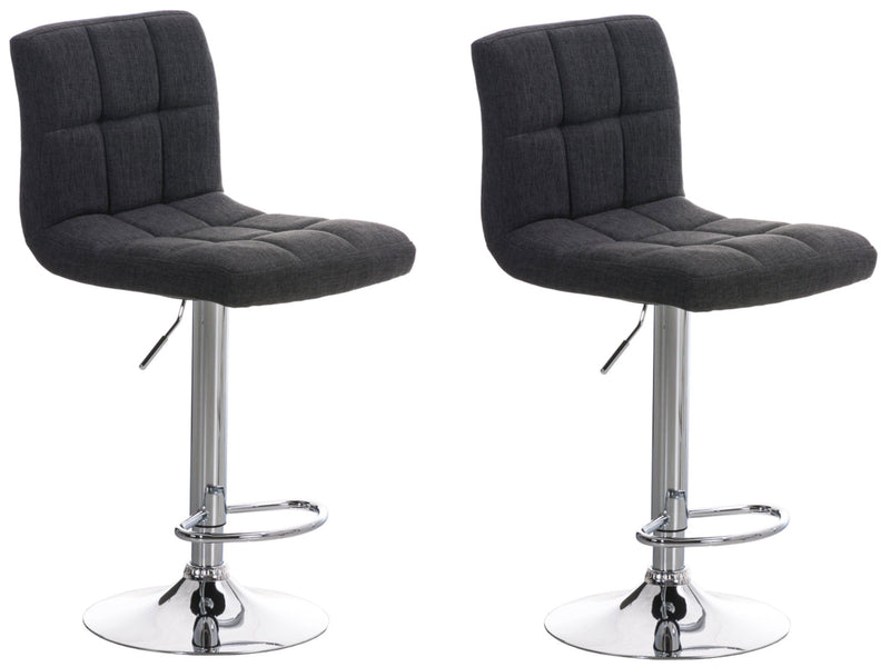 2er Set Barhocker Peru Stoff