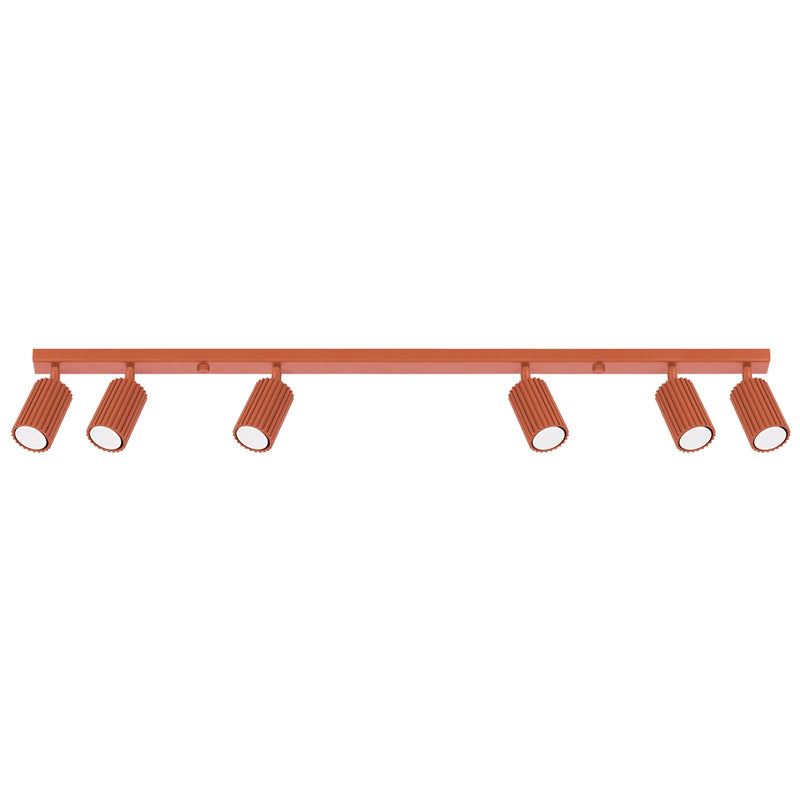 Plafond KARBON 6L roter Ocker