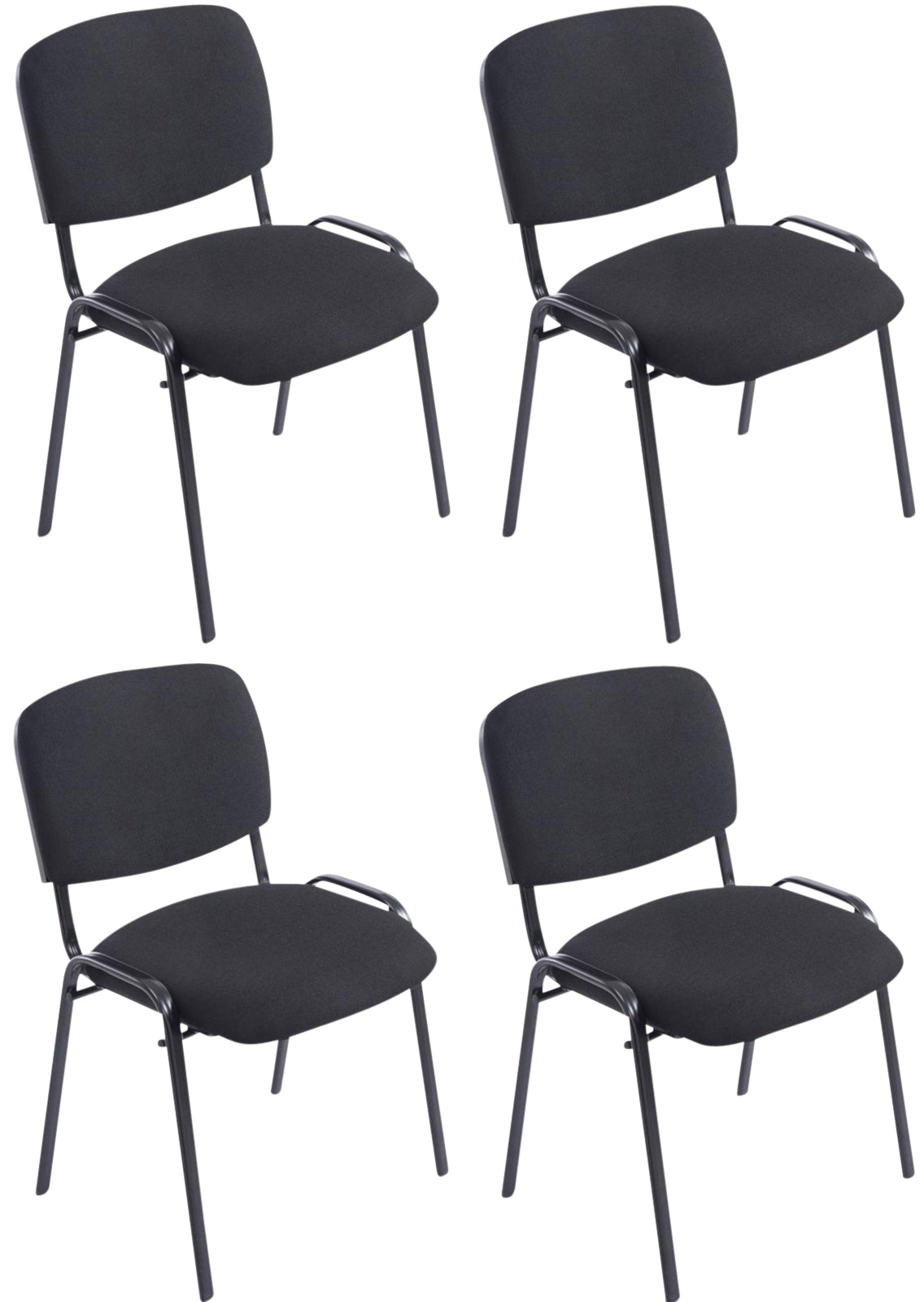 Set van 4 XL Ken stoffen stoelen