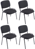 Set of 4 XL Ken Fabric Chairs