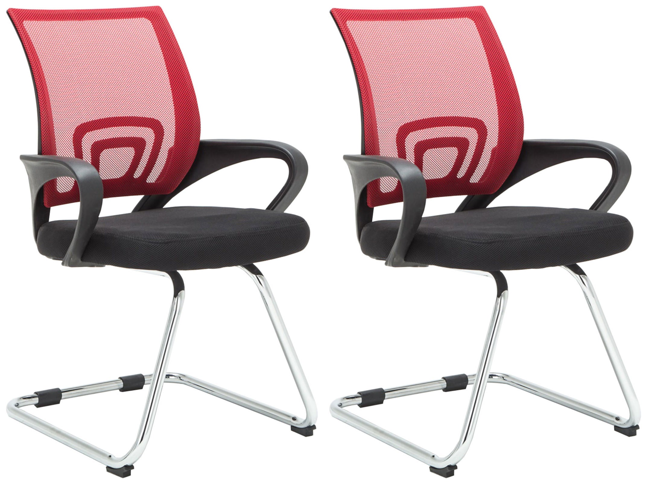 Set of 2 Eureka cantilever chairs