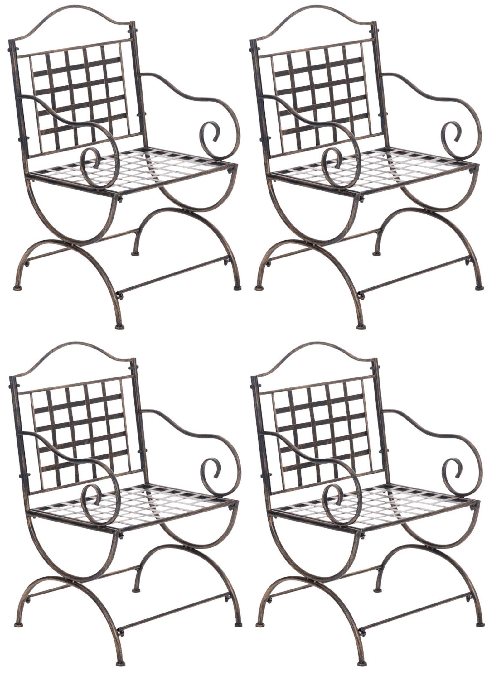 Set van 4 Lotta stoelen