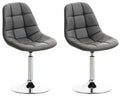 Set of 2 chairs Emil faux leather