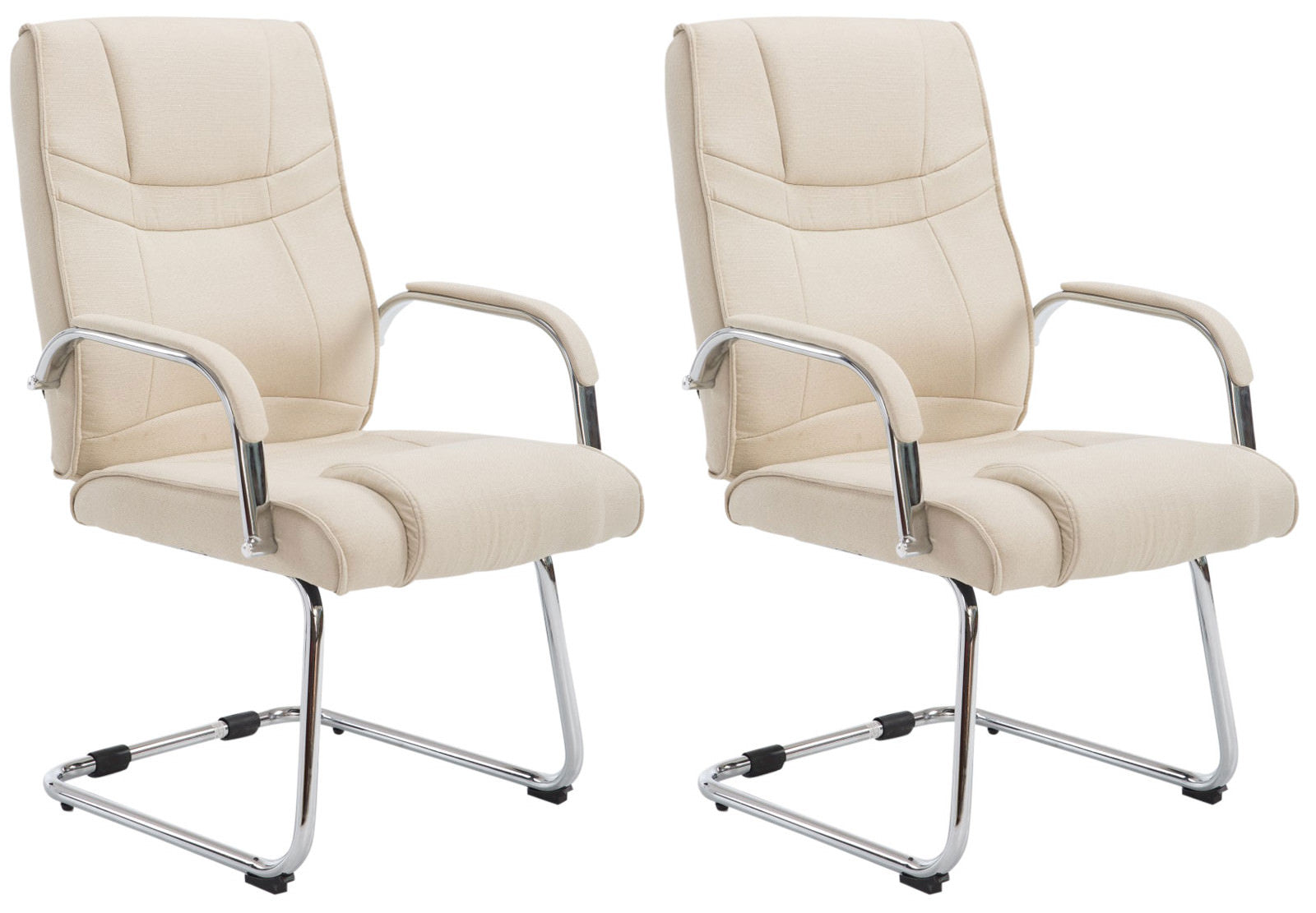 Set van 2 sledestoelen Attila stof