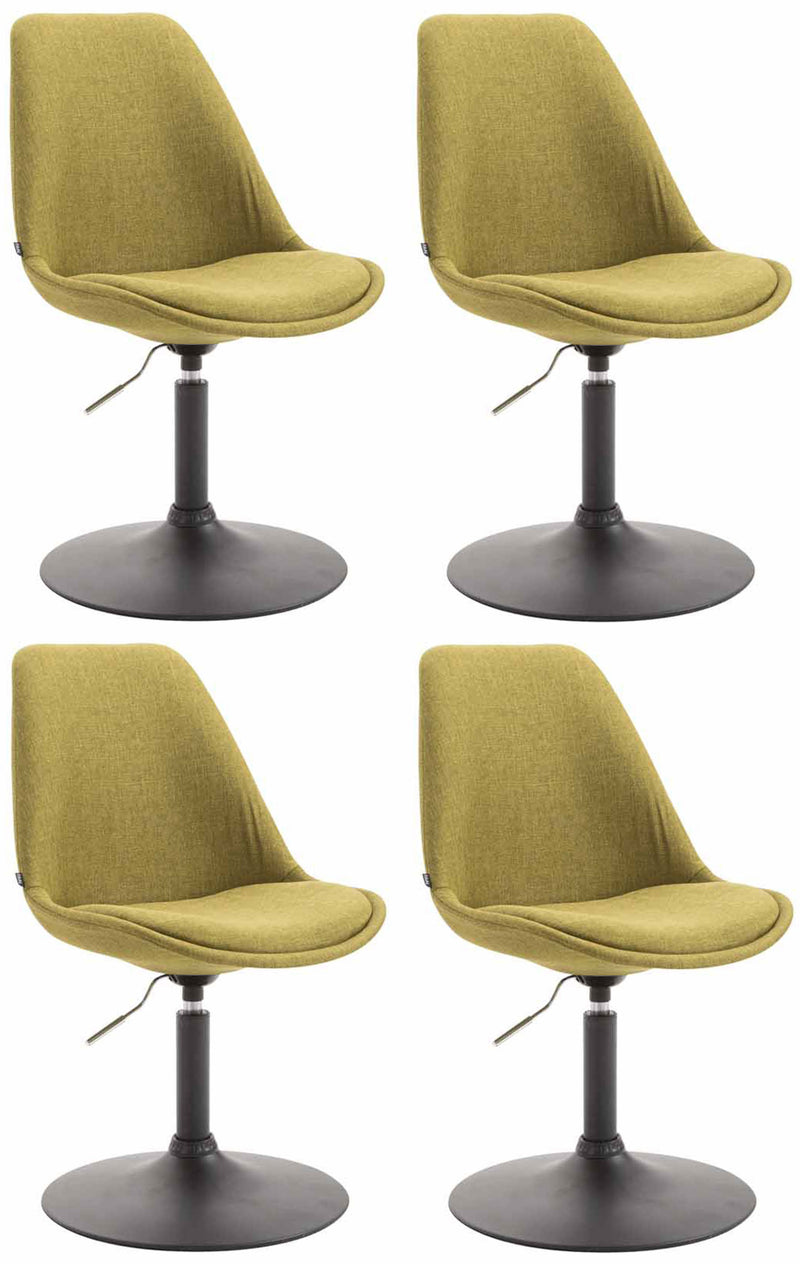Set van 4 eetkamerstoelen Maverick stof