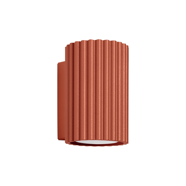 Wall light KARBON 10 red ochre