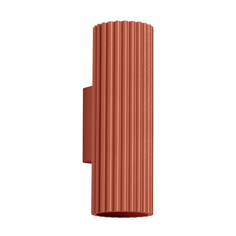 Wall light KARBON 20 red ochre