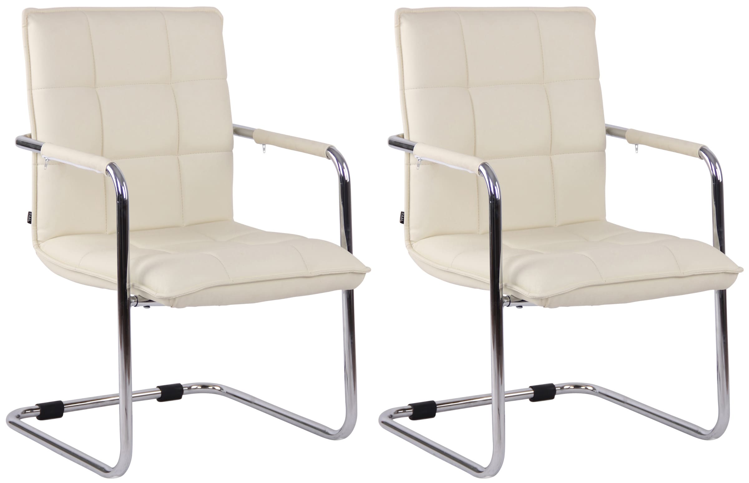 Set van 2 stoelen Gandia kunstleer