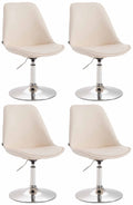 4er Set Esszimmerstühle Maverick Kunstleder