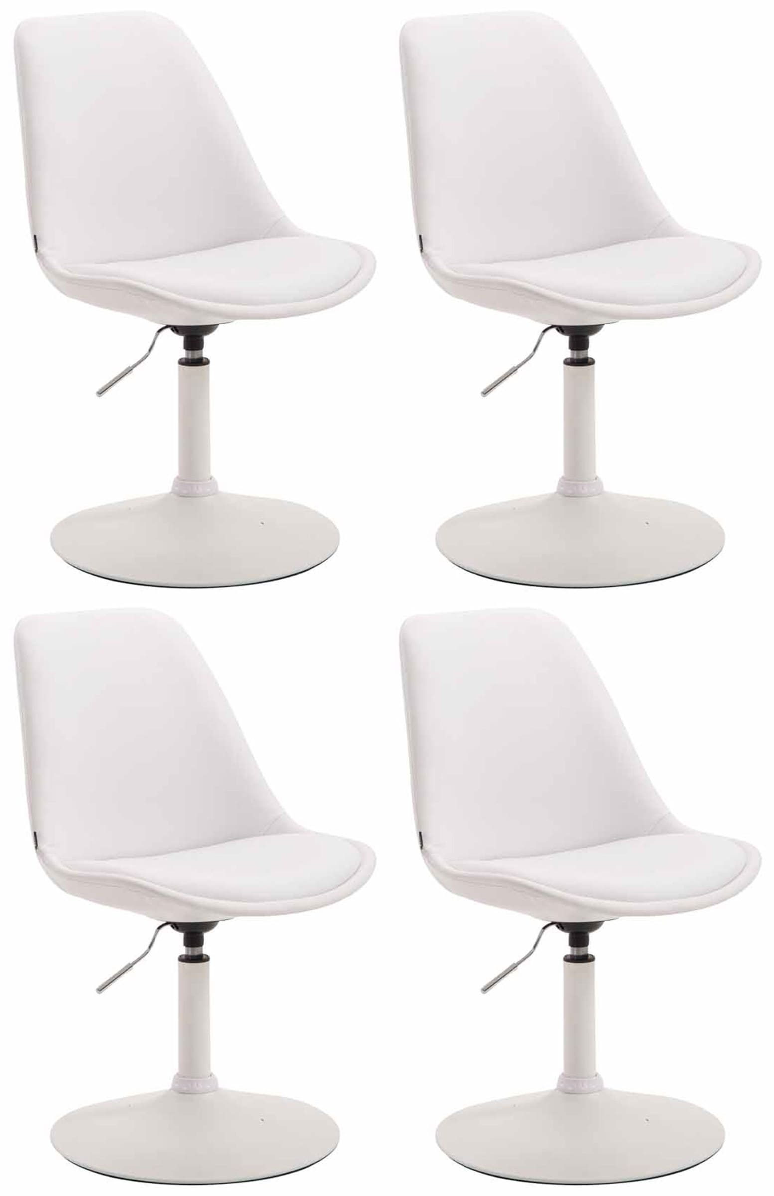 Set van 4 Maverick kunstleren eetkamerstoelen