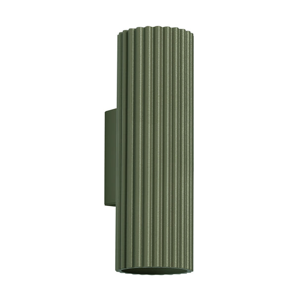 Wall light KARBON 20 olive green