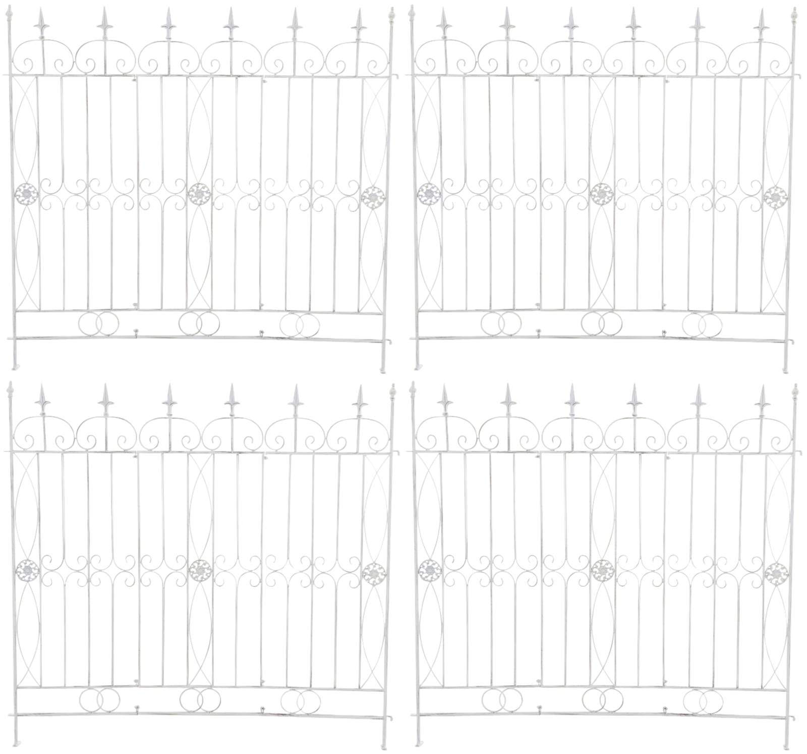 Set of 4 garden fences Chard