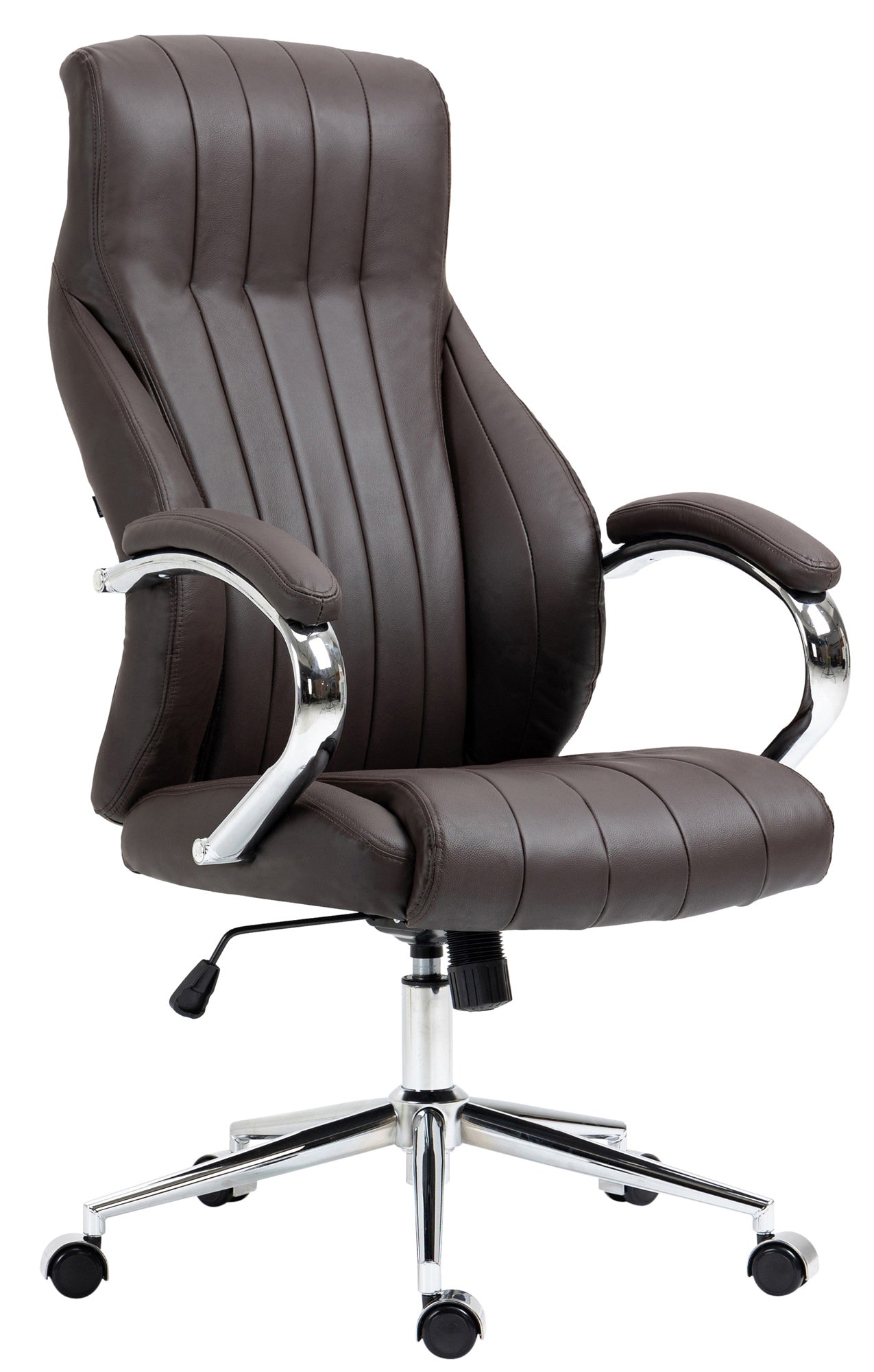 Wigan real leather office chair