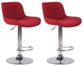 2er Set Barhocker Lentini Stoff