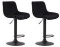 2er Set Barhocker Lentini Samt