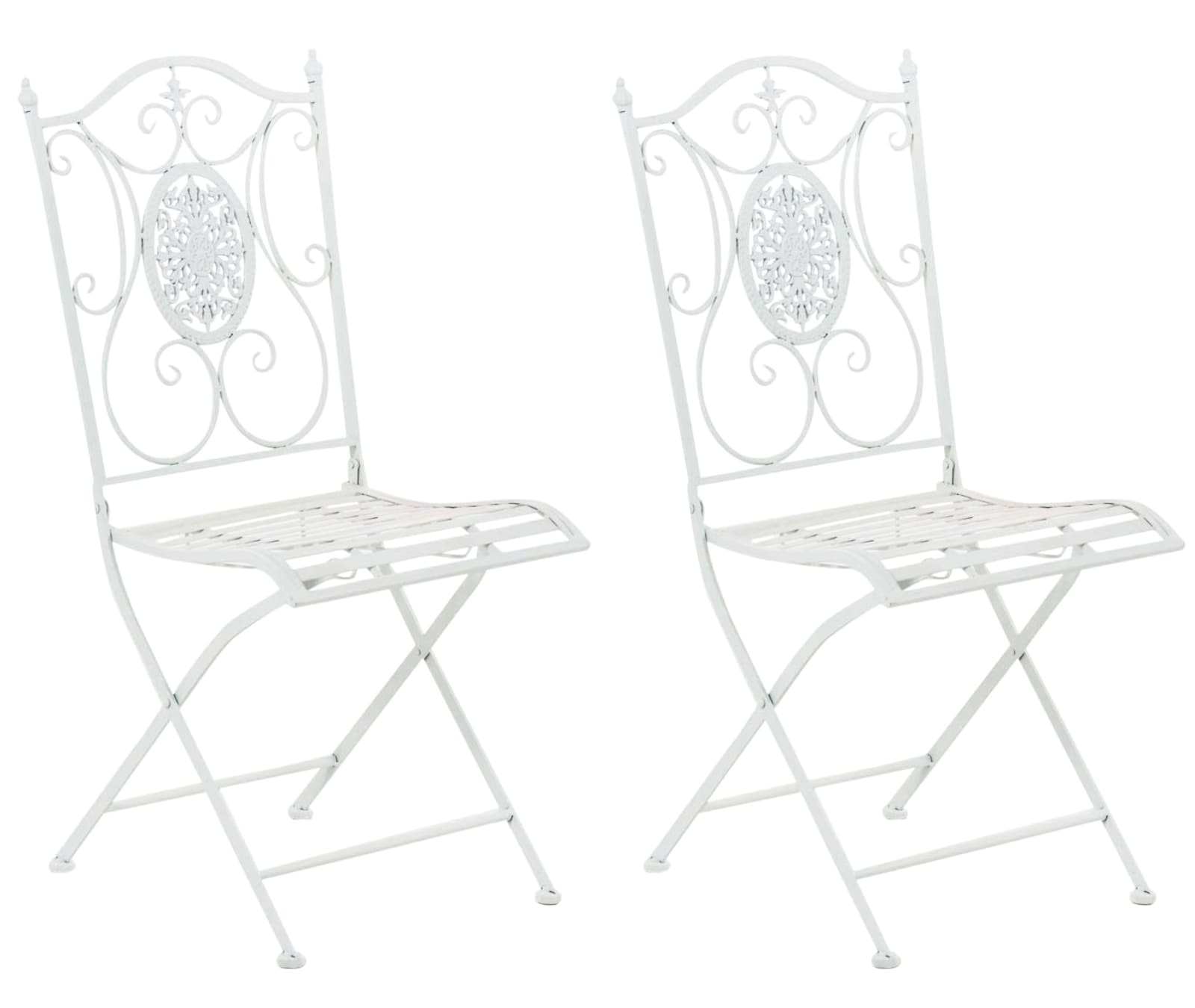 Set of 2 folding chairs Sibell