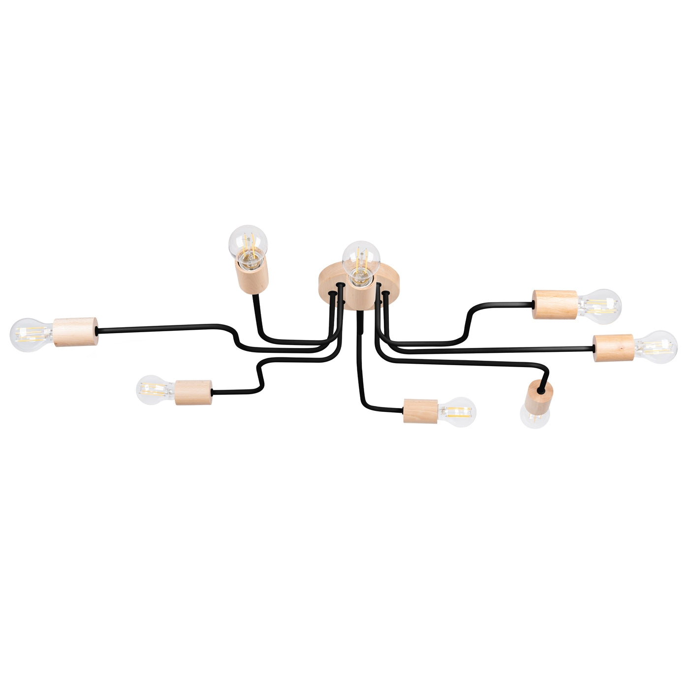 Chandelier TIMBO 8 black