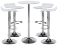 Bartisch Set Esberg I 4 x Barhocker 1 x Stehtisch