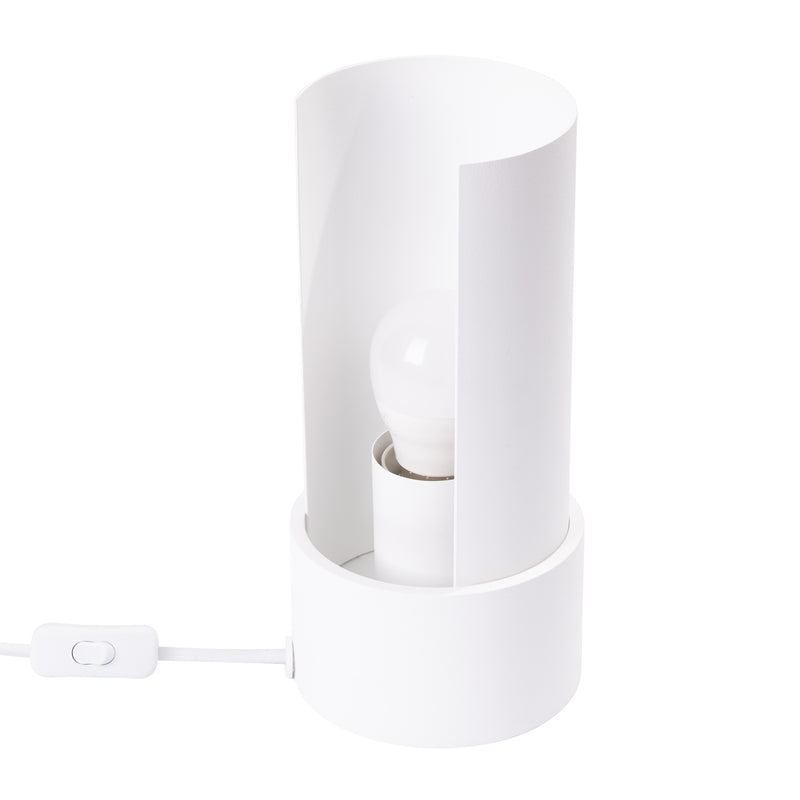 Table lamp FLASH White – Minimalist design with flexible light direction