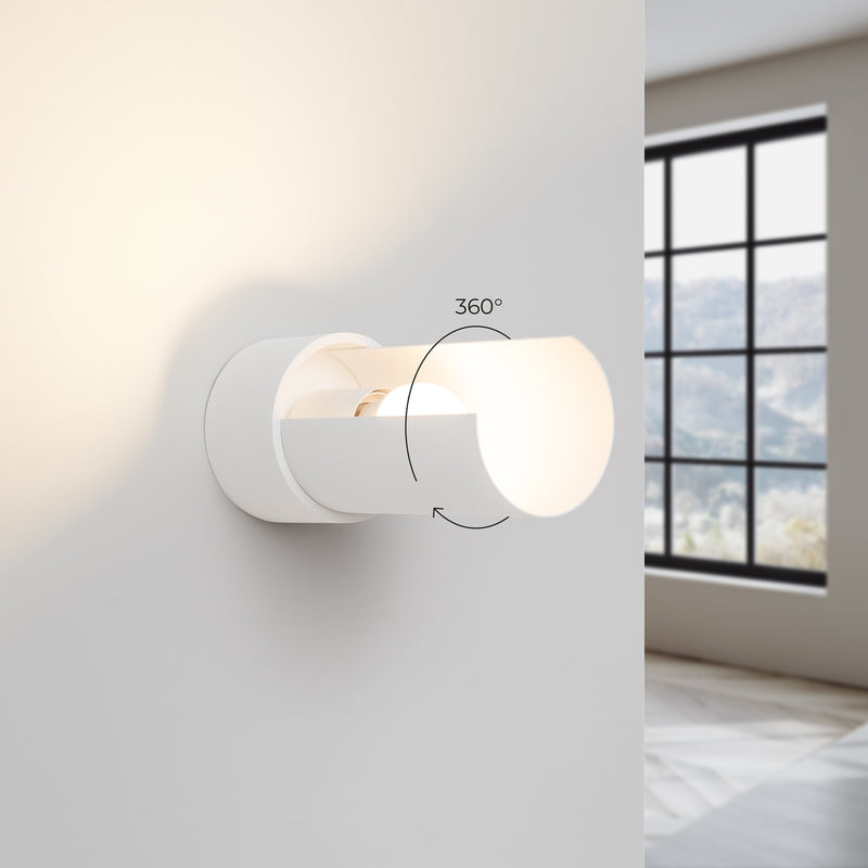 Wall light Flash Compact White