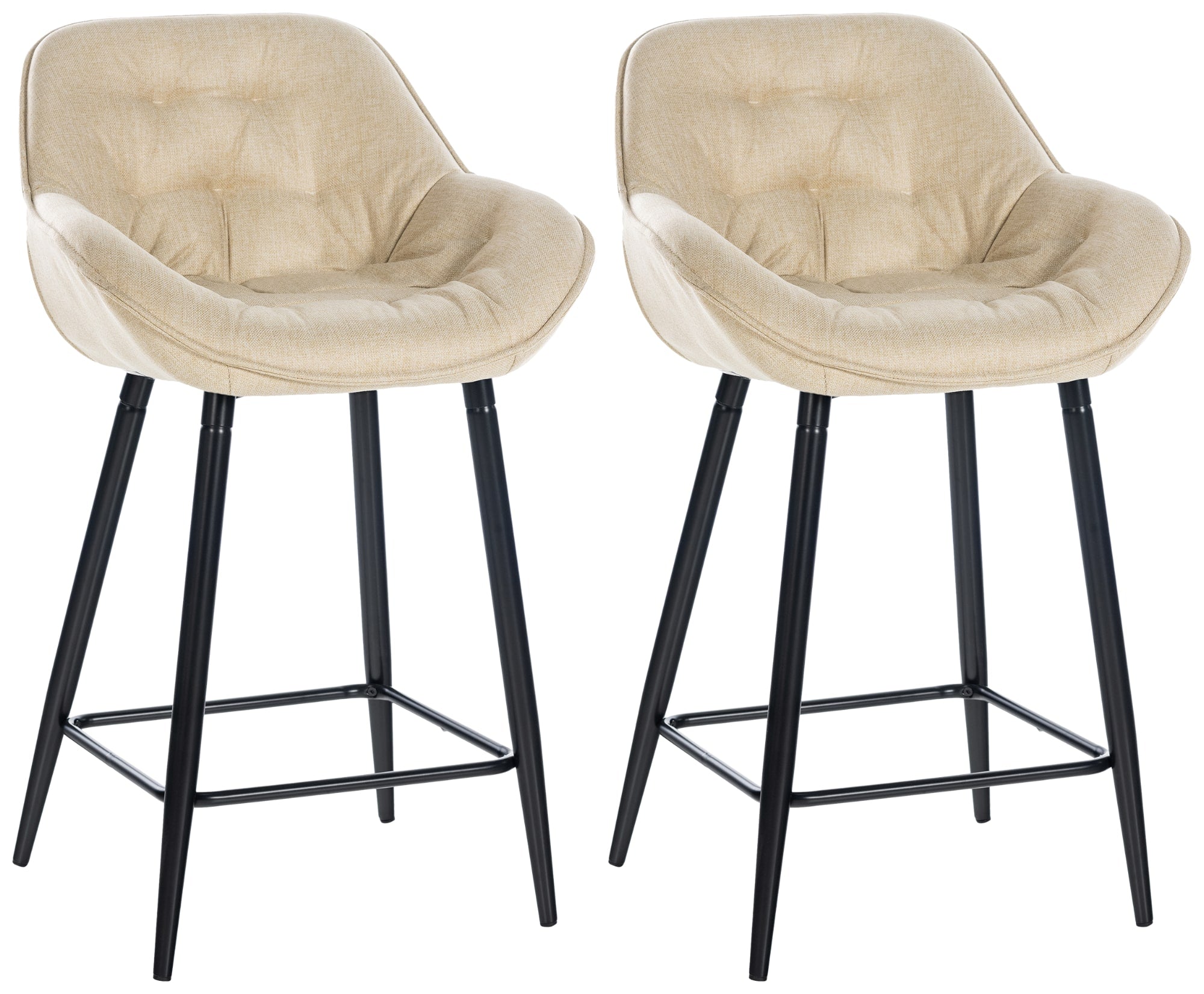 Set of 2 bar stools Gibson