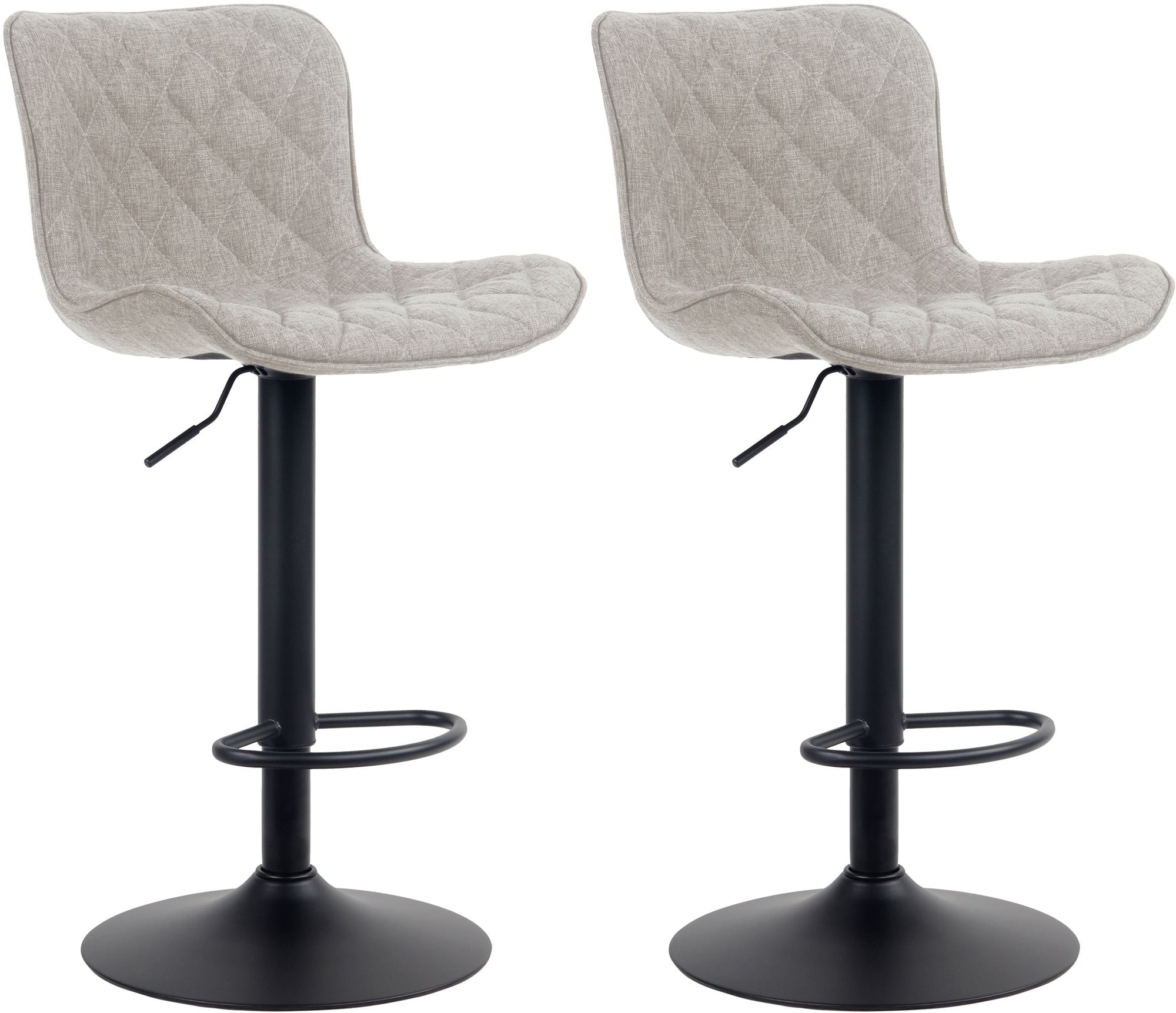 Set of 2 bar stools Emma