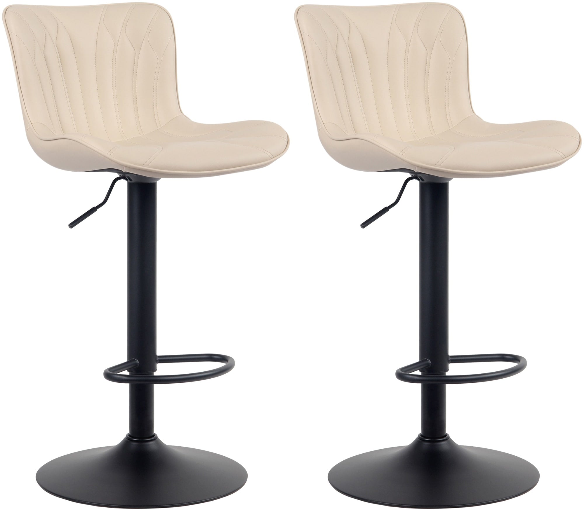 Set of 2 bar stools Linus
