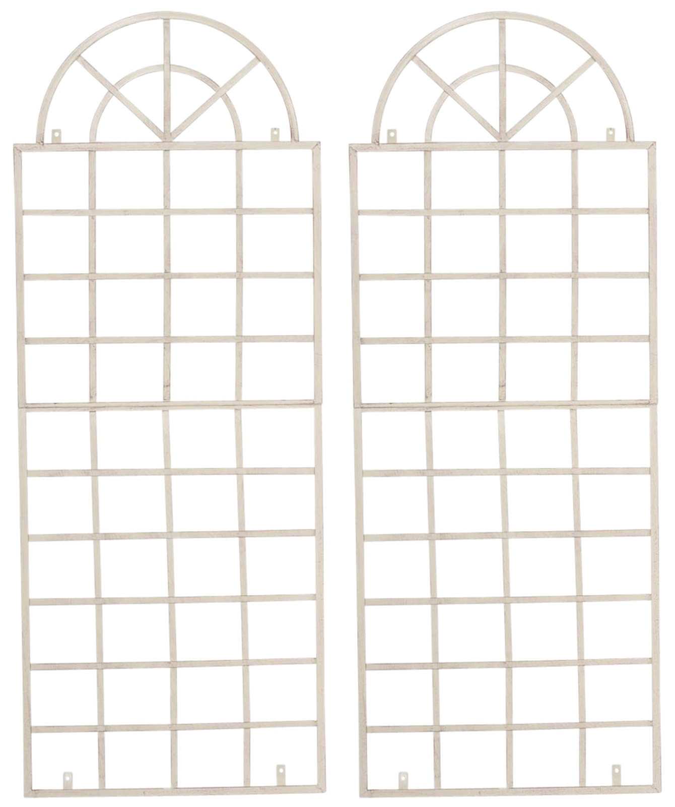 Set van 2 traliewerk Viva wandmontage