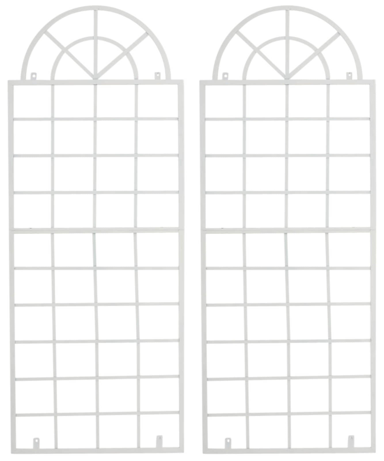 Set van 2 traliewerk Viva wandmontage