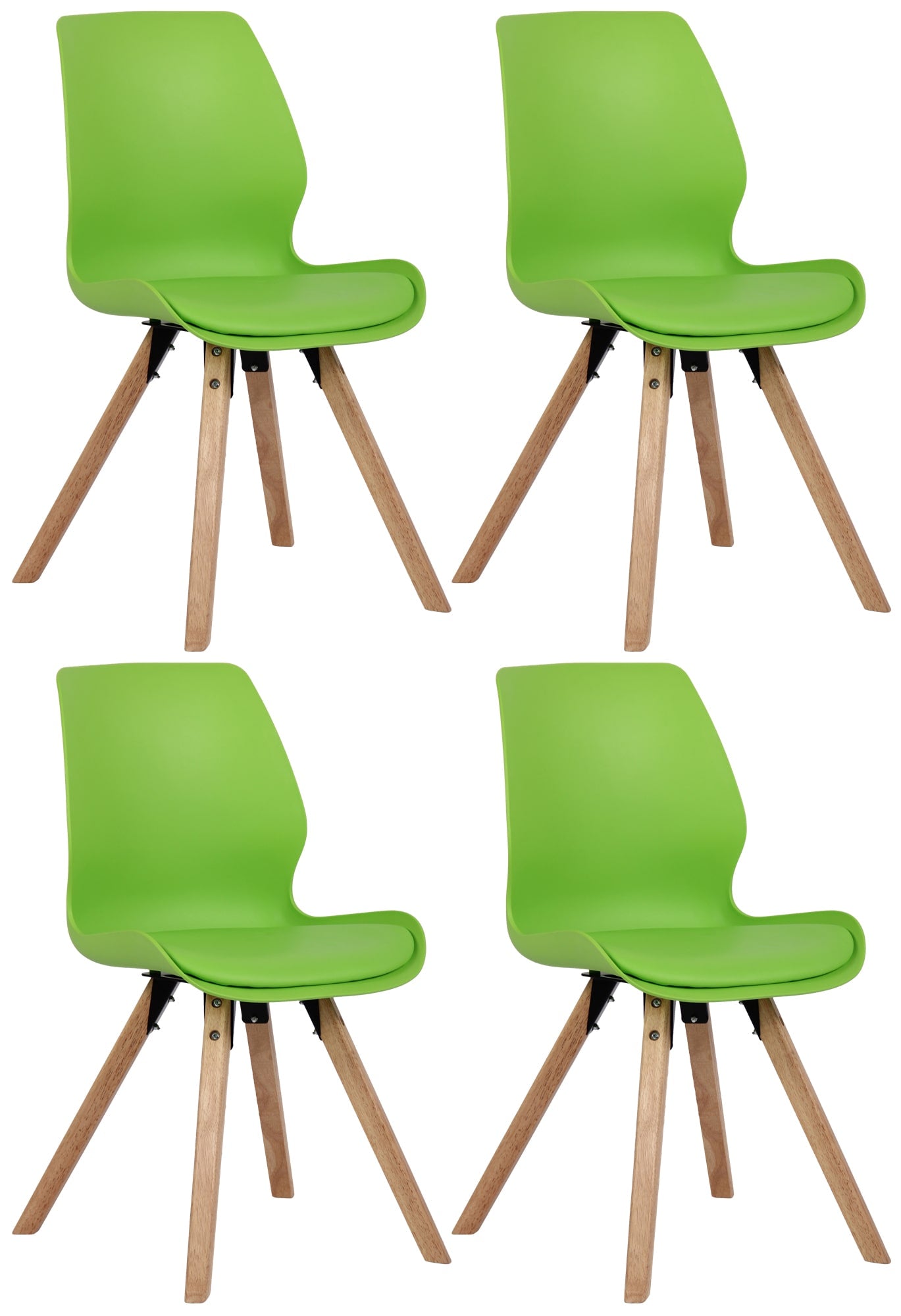 4er Set Stuhl Luna