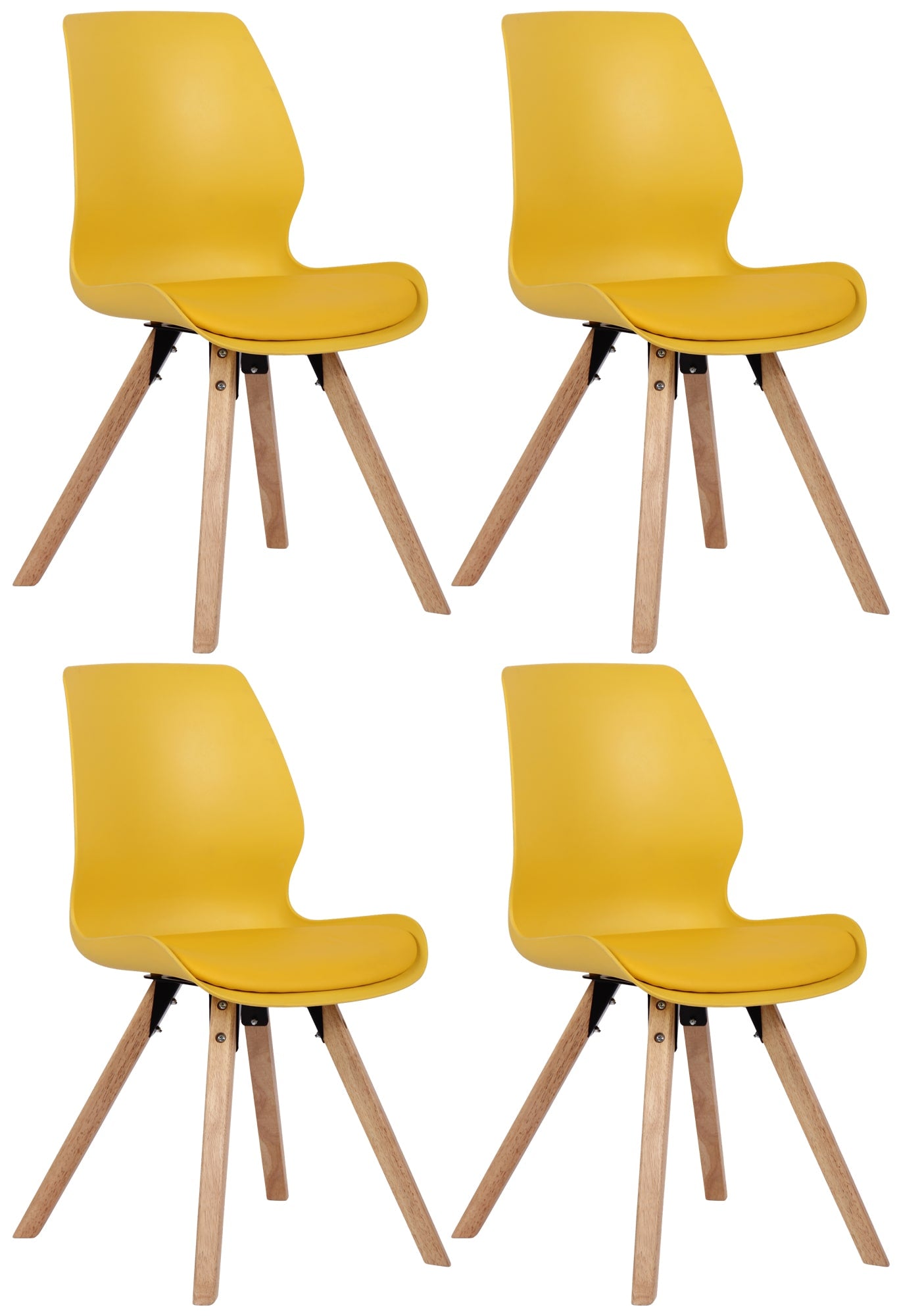 4er Set Stuhl Luna