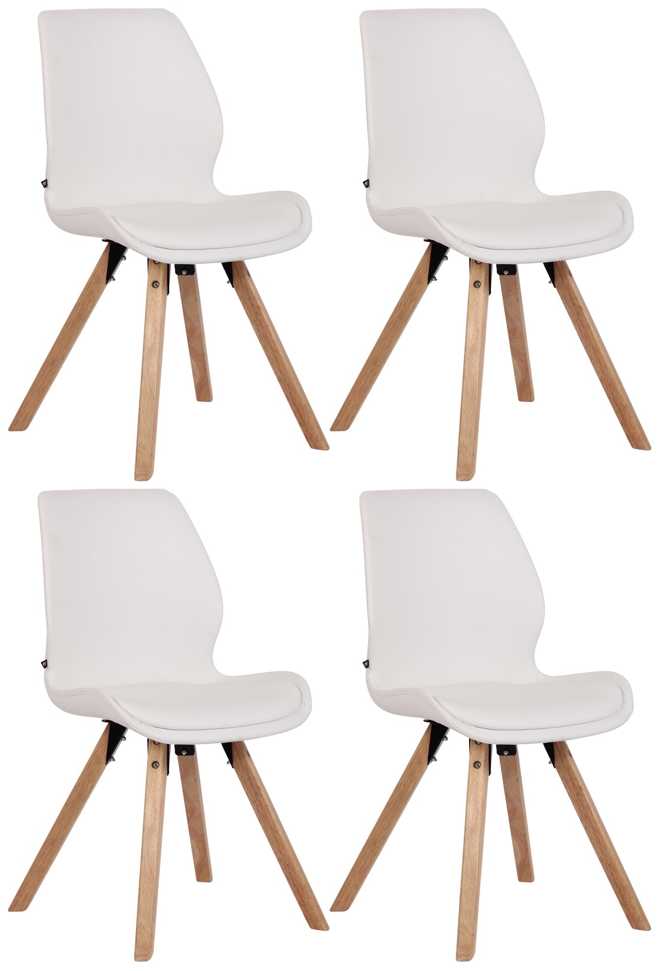 4er Set Stuhl Luna