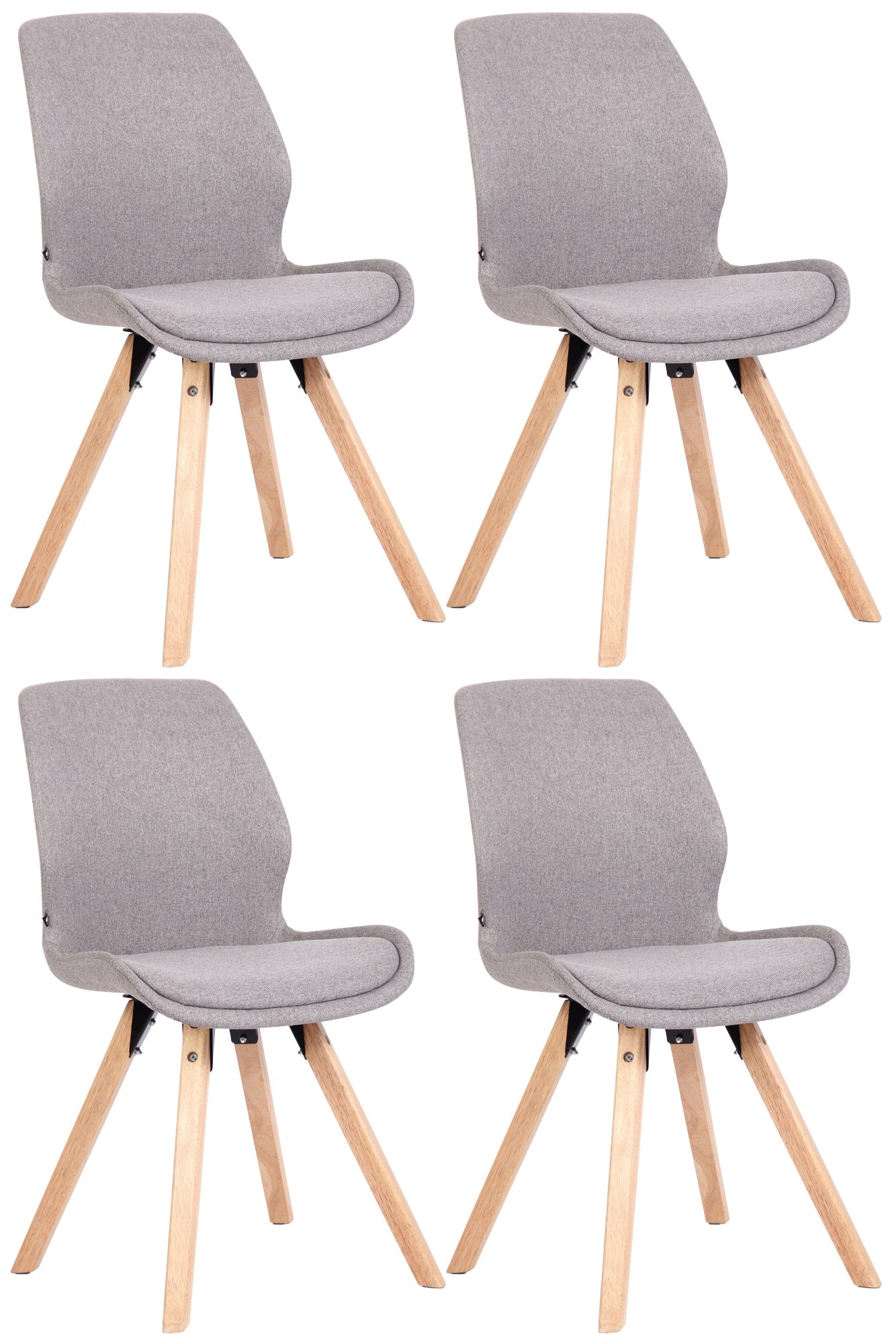 4er Set Stuhl Luna