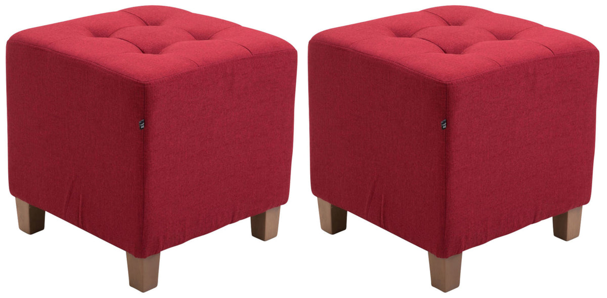 2er Set Sitzhocker Pharao