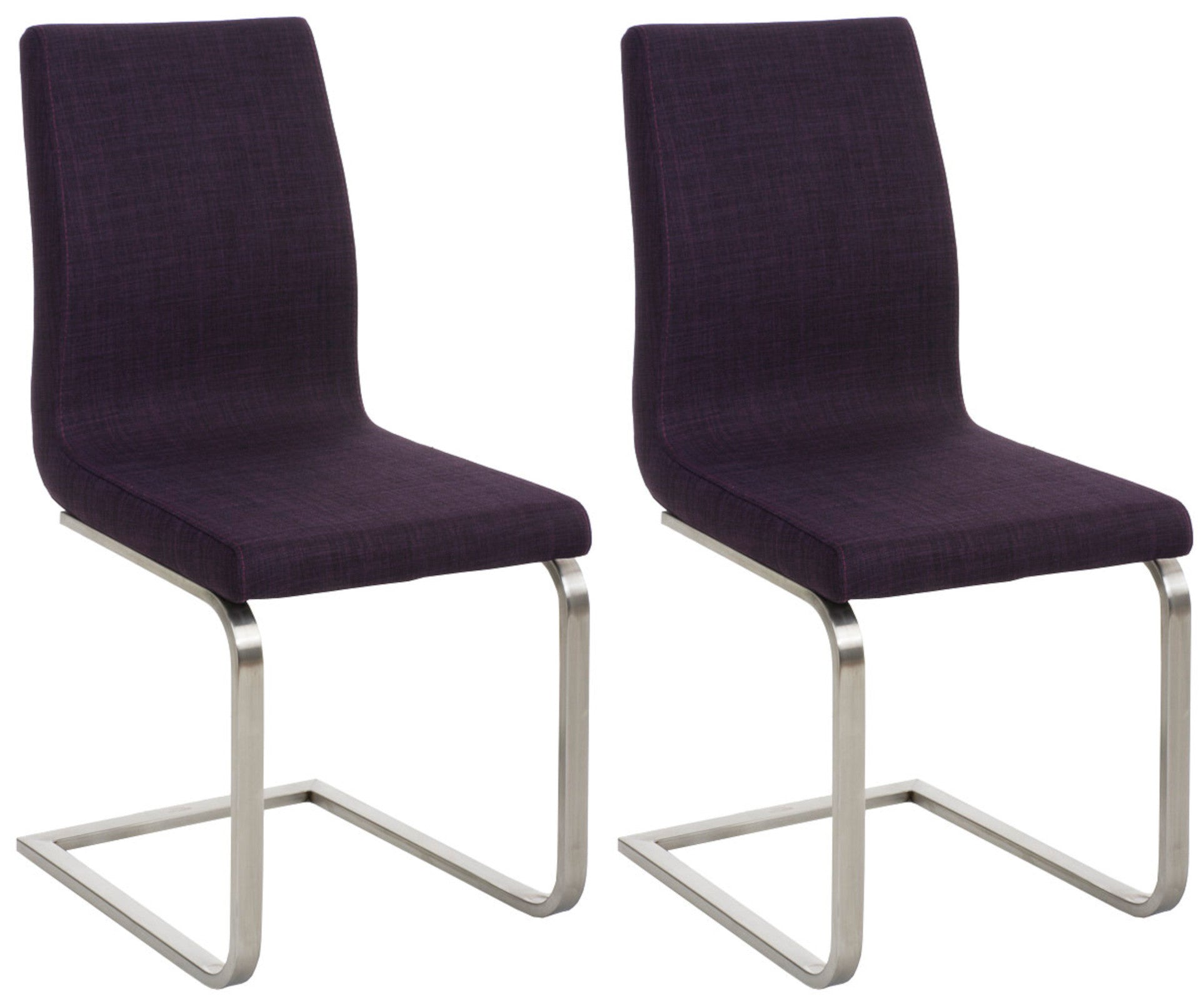 Set van 2 eetkamerstoelen Belfort stof